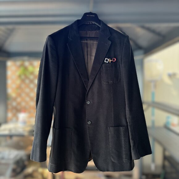 Louis Vuitton Vintage Single-Breasted Jacket, Size FR 56/ US 46 - Picture 1 of 17